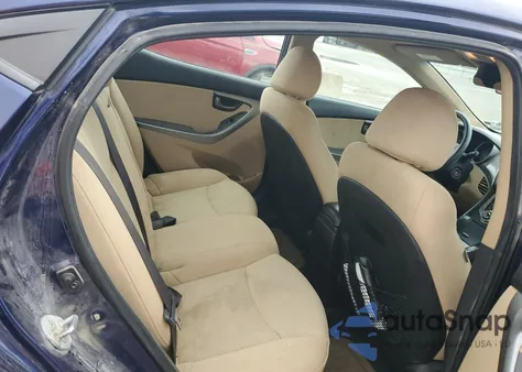 2013 Hyundai Elantra Gls from USA, damaged, VIN 5NPDH4AE6DH424254